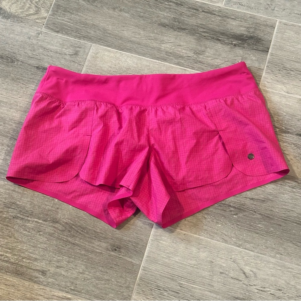 Brooks Pink Athletic Pure Project Shorts Running Lined Lightweight